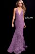 Jovani 58662 Backless Lace Gown