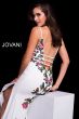 Jovani 61150 Embroidered High Slit Long Party Dress