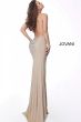 Jovani 63160 Illusion Neckline Evening Gown