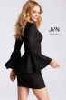 Jovani JVN51432 Bell Sleeve Glitter Dress