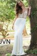 Jovani JVN60606 Plunging V-Neck Formal Dress
