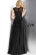 Jovani JVN62550 Cap Sleeve Prom Dress with Overskirt