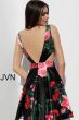 Jovani JVN65166 Floral Print A-line Dress