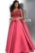 Jovani JVN67198 Plunging V-Neck Prom Gown