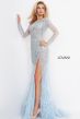 Jovani 37580 Feather Skirt Pageant Dress
