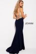 Jovani 58549 Strappy Back Long Party Dress