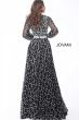 Jovani 60421 Bishop Sleeve Embroidered Prom Gown