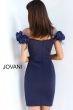 Jovani 63186 Floral Strap Cocktail Dress
