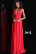 Jovani JVN52179 Open Back Prom Gown