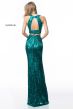 Sherri Hill 51756 Two Piece Sequin Long Party Dress