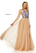 Sherri Hill 52475 Embroidered Top Long Party Dress