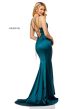 Sherri Hill 52548 Lace-Up Back Satin Prom Dress
