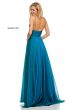Sherri Hill 52590 Ruched Bodice Plunging Neck Dress