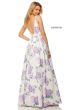 Sherri Hill 52815 Square Neck Floral Prom Gown