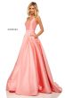 Sherri Hill 52821 Lace-Up Back Prom Gown