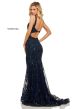 Sherri Hill 52925 Bandeau Back Sequin Formal Dress