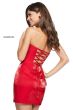 Sherri Hill 53087 Strapless Fitted Homecoming Dress
