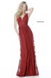 Sherri Hill 51562 Open Back Beaded Lace Dress