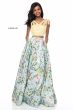 Sherri Hill 51959 Floral Skirt 2 Piece Dress