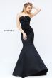 Sherri Hill 50543 Front Bow Strapless Dress
