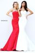 Sherri Hill 50543 Front Bow Strapless Dress