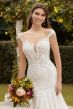 Sophia Tolli ST1221 Gigi Petal Train Illusion Neckline Bridal Gown
