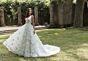Mori Lee 4166 Pansy V-Neck Square Back Bridal Gown