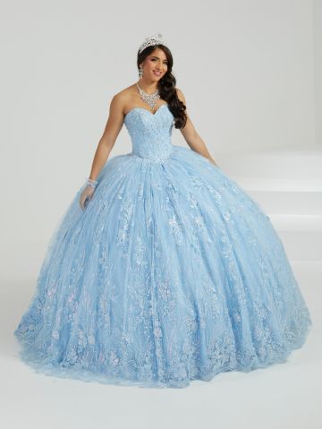 House of Wu 56477 Strapless Sweetheart Embroidered Quinceanera Dress