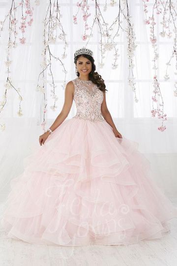 House of Wu 56367 Layered Skirt Quinceanera Dress