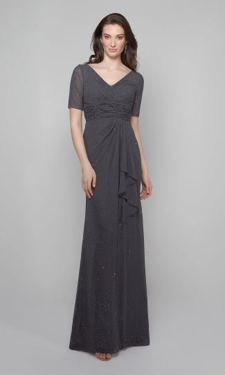 Alyce Paris 27630 Ruched Bodice Embellished Dress
