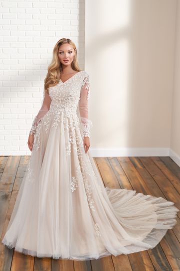 Modest Bridal by Mon Cheri - Dress Style TR12291