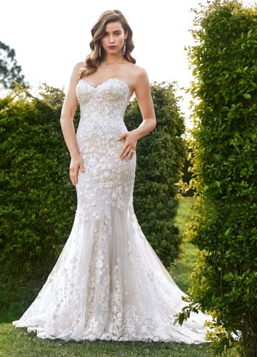 Sophia Tolli Y11964LB Leona Lace-Up Back Wedding Gown with Jacket