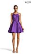 Alyce Paris 3703 Exposed Back Short Dress