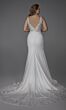Alyce Paris 5065 V-Neck with Train Dress