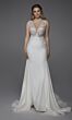 Alyce Paris 7016 Plunging Lace Bodice Wedding Dress