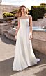 Alyce Paris 7018 Spaghetti Strap Wedding Dress