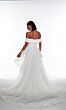 Alyce Paris 7020 Off The Shoulder Wedding Dress with Overskirt