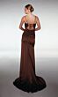 Aerie Couture 376 High Slit Scoop Neckline Dress