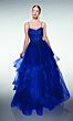 Aerie Couture 380 Ruffle Layered Skirt Lace-Up Dress