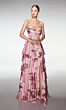 Aerie Couture 396 Tiered Skirt Sweetheart Neck Dress