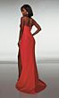 Aerie Couture 397 High Slit Lace-Up Dress