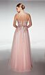 Aerie Couture 398 Slit Skirt Spaghetti Strap Dress