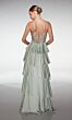 Aerie Couture 403 Ruffle Tiered Skirt Lace-Up Dress
