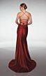 Aerie Couture 406 Slit Skirt Sweep Train Dress