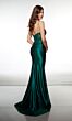 Aerie Couture 407 Basque Waist Spaghetti Strap Dress