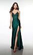 Aerie Couture 407 Basque Waist Spaghetti Strap Dress