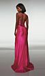 Aerie Couture 410 High Slit Straight Neckline Dress