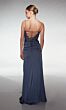 Aerie Couture 418 Drape Skirt Beaded Bodice Dress