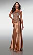 Aerie Couture 425 Beaded Corset Bodice with Side Tail Dress