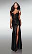 Aerie Couture 426 Beaded Corset Bodice Lace-Up Dress